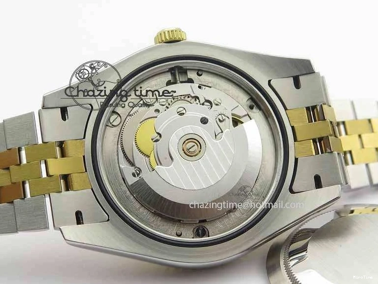 MiroTime 0304 DateJust II 41mm SS YG BP Maker Best Edition White Diam Dial On Jubilee Bracelet A ModernLook 3663